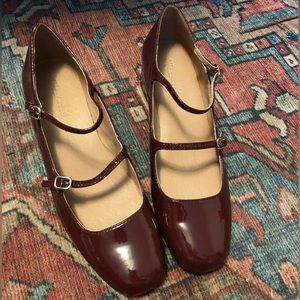 The Nettie Heeled Mary Jane (9.5 but fits like a 9)